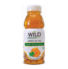 Wild Green Ice Tea Honey, Mint & Ginseng  Plastic Bottle  300 millilitre